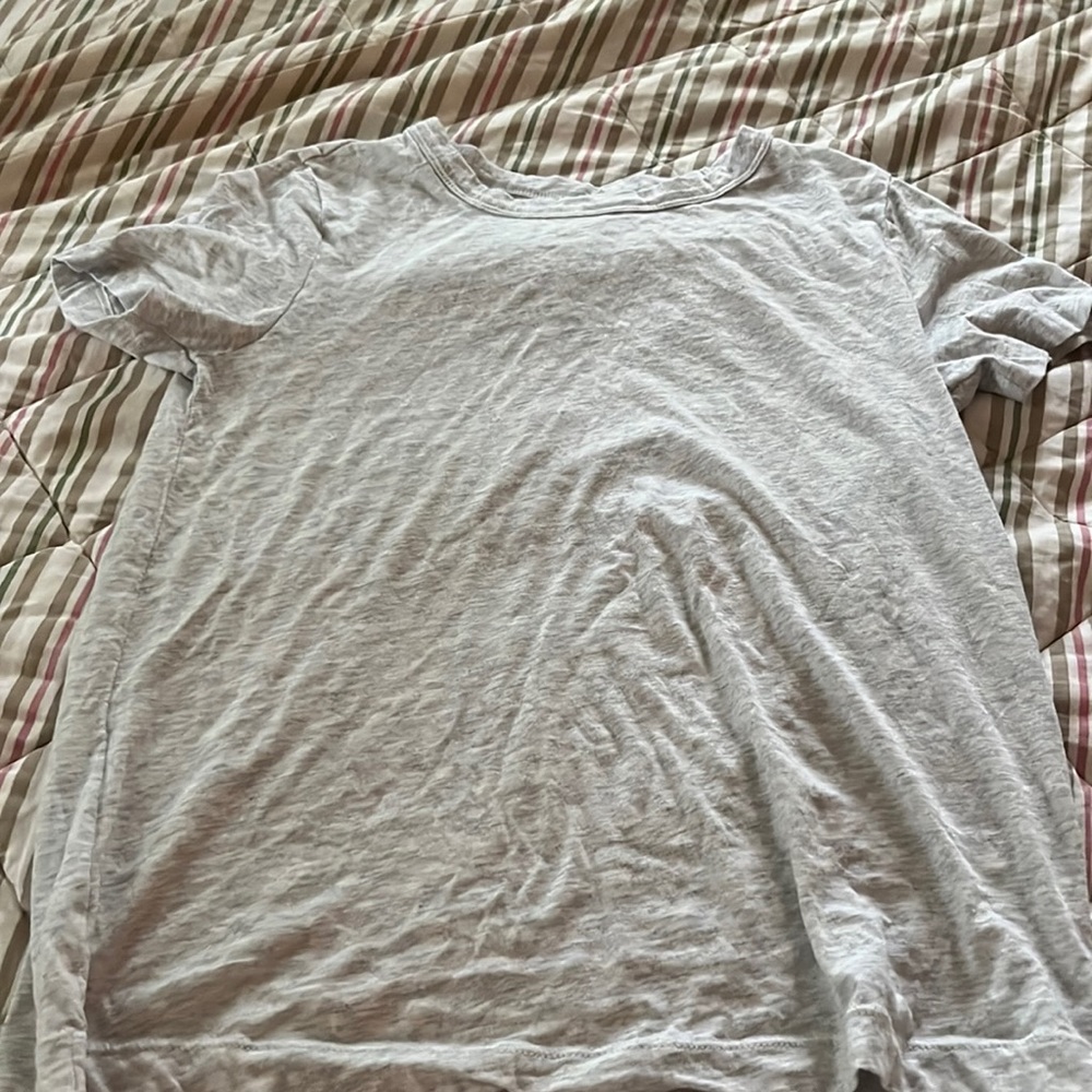 light grey loft x-small t-shirt